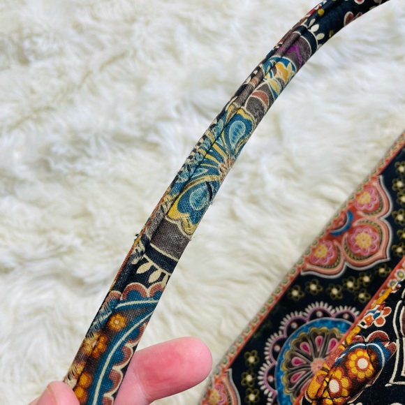 Vera Bradley Kensington Design Brown Hand Bag - Picture 8 of 10